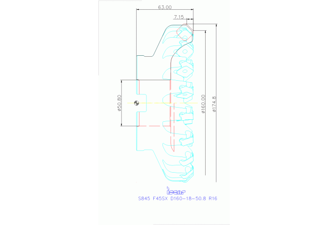 S845 F45SX D160-18-508R16