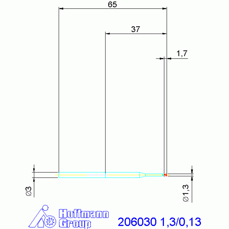 206030 1,3/0,13