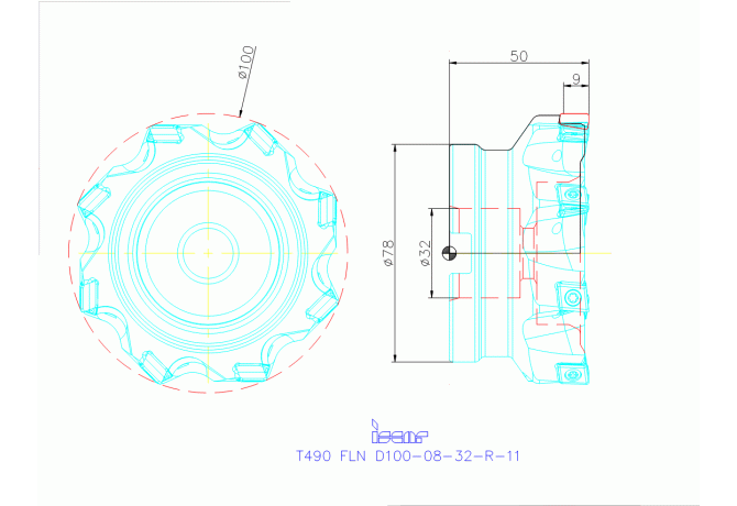T490 FLN D100-08-32-R-11