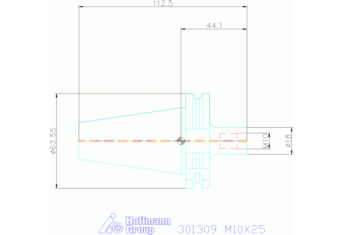 301309 M10X25