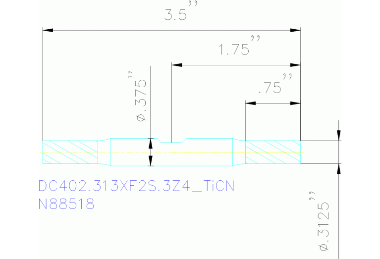 DC402.313XF2S.3Z4 TICN