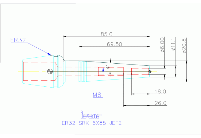 ER32 SRK 6X85 JET2