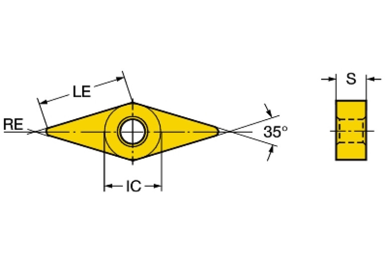 VNMG 16 04 04-LC 4315
