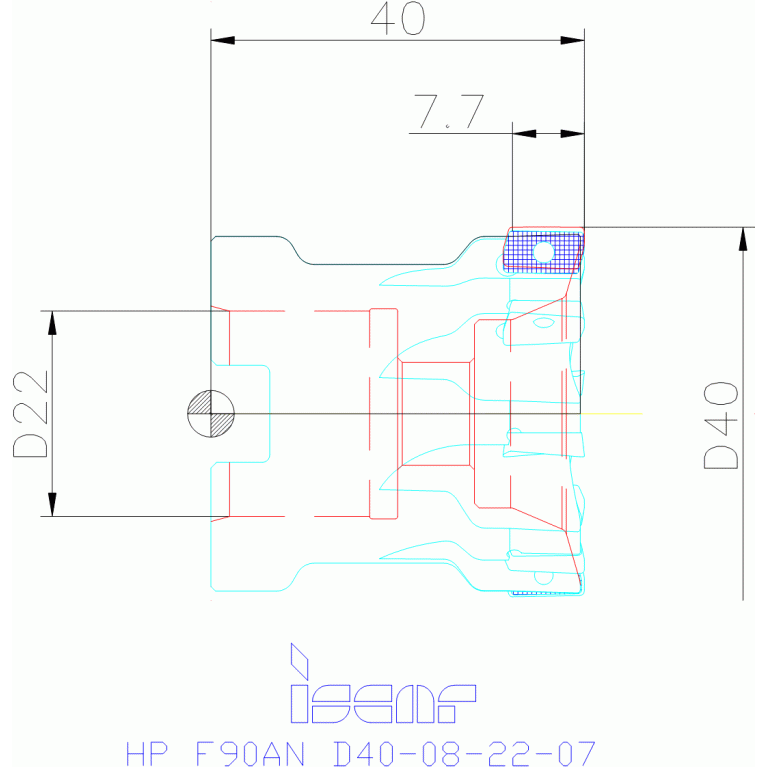 HP F90AN D40-08-22-07