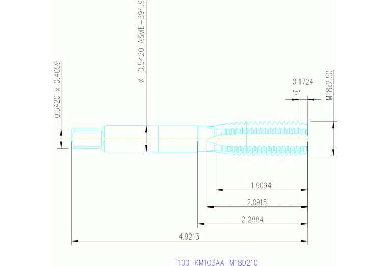 T100-KM103AA-M18 D210