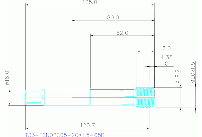 T33-FSN02C05-20X1.5-65R