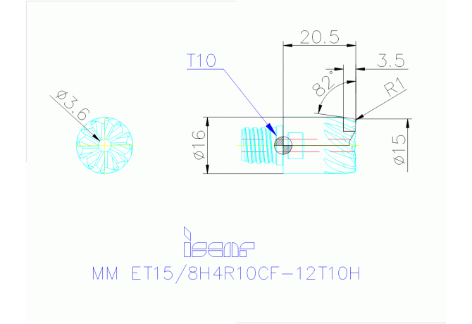 MM ET15/8H4R10CF-12T10H IC908