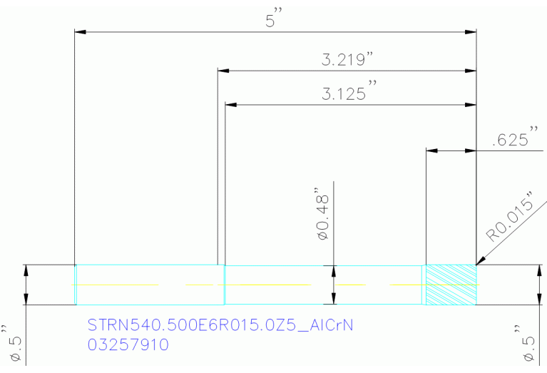 STRN540.500E6R015.0Z5 ALCRN