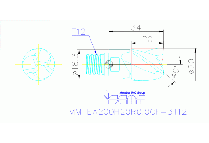 MM EA200H20R0.0CF-3T12 IC08