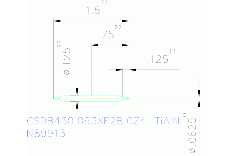 CSDB430.063XF2B.0Z4 TIALN
