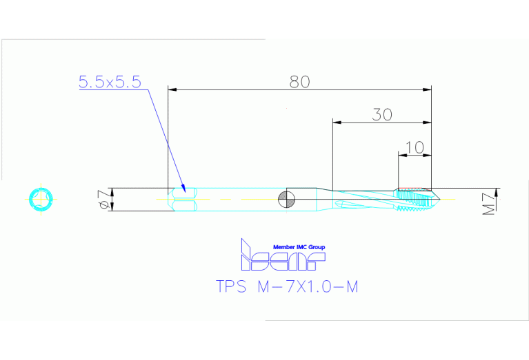TPS M-7X1.0-M HETI