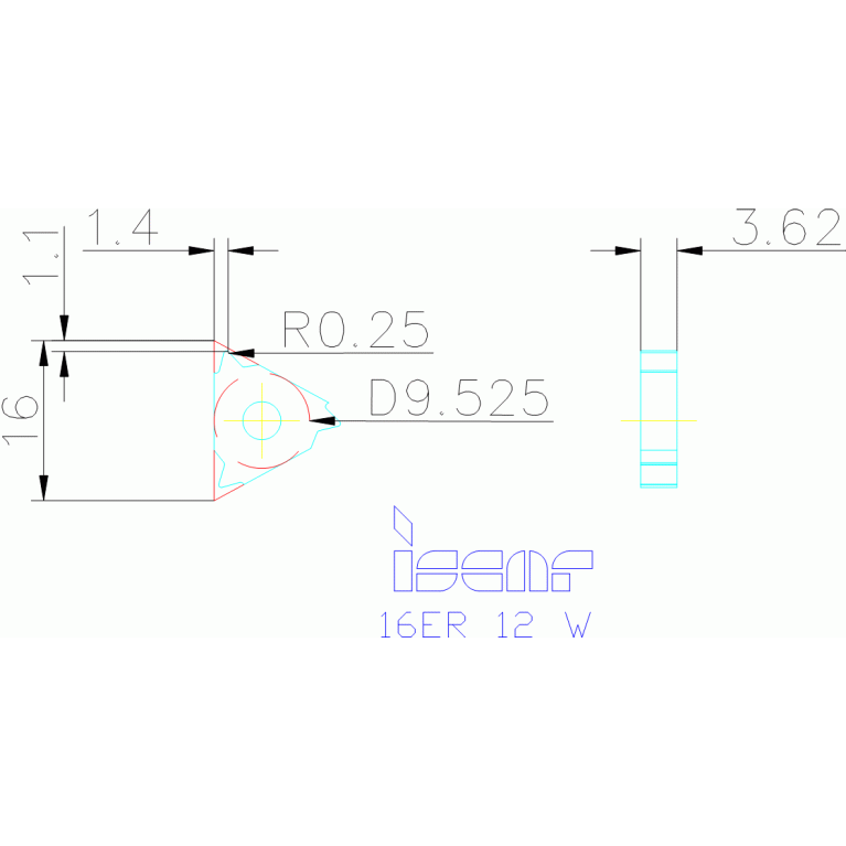 16ER 12 W IC250
