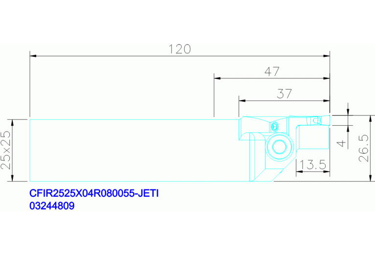 CFIR2525X04R080055-JETI