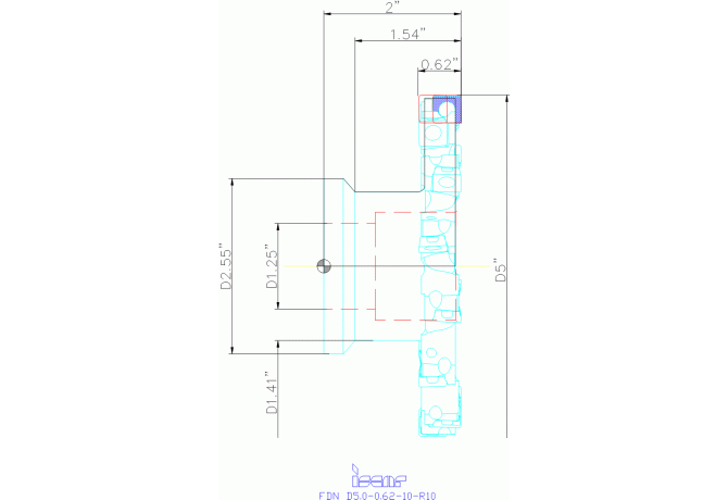 FDN D5.0-0.62-10-R10
