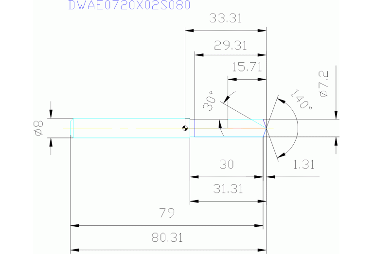 DWAE0720X02S080 DP102A