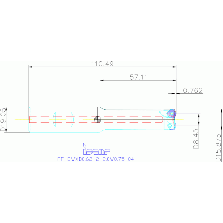 FF EWXD0.62-2-2.0W0.75-04