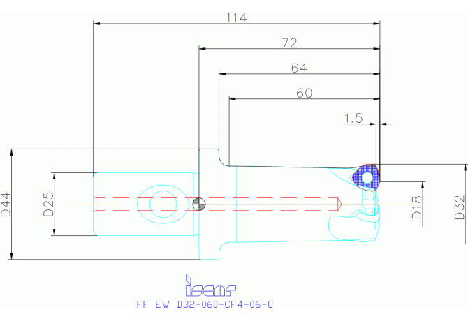 FF EW D32-060-CF4-06-C