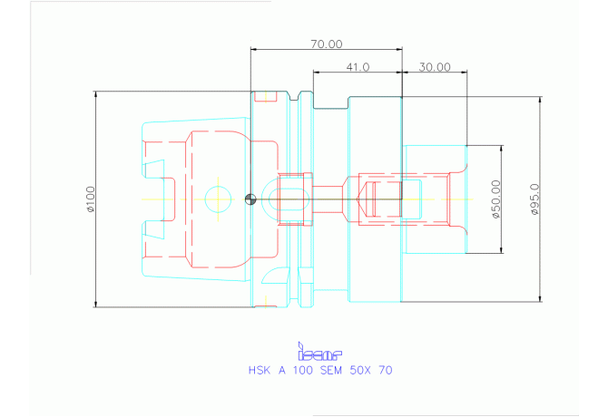 HSK A100 SEM50X70
