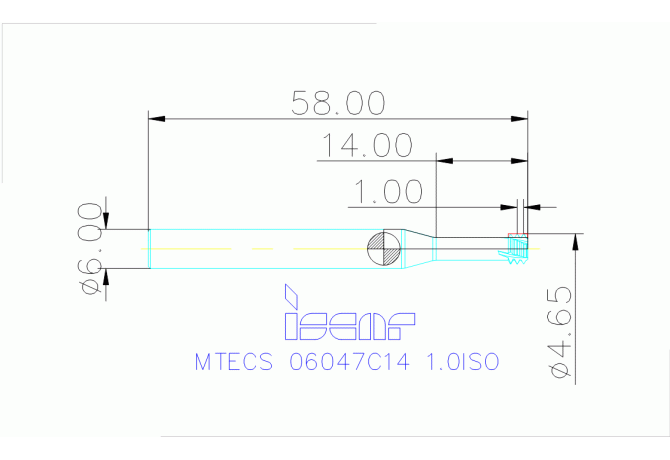 MTECS 06047C14 1.0ISO IC908