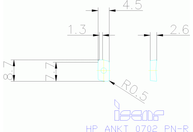 HP ANKT 0702 PN-R IC808