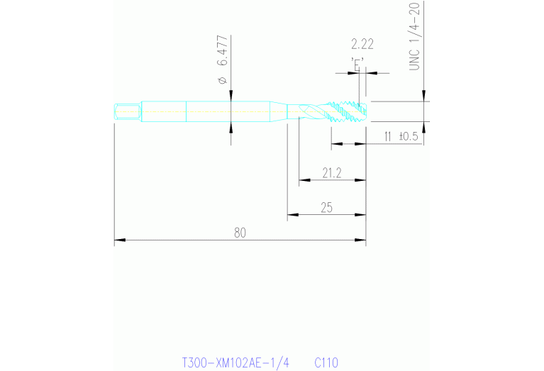 T300-XM102AE-1/4 C110
