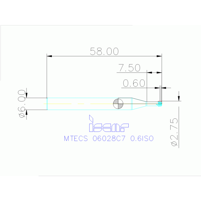 MTECS 06028C7 0.6ISO IC908