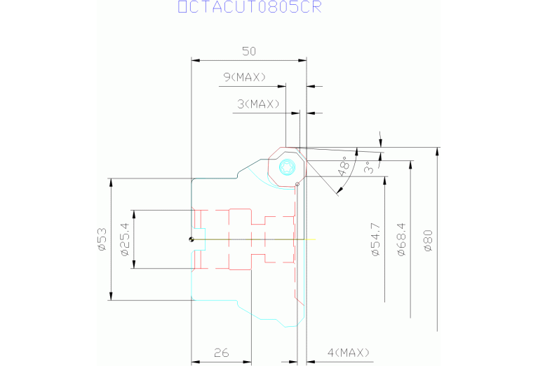 OCTACUT0805CR