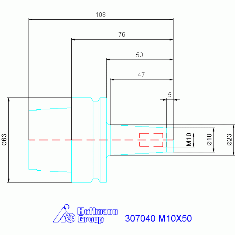 307040 M10X50