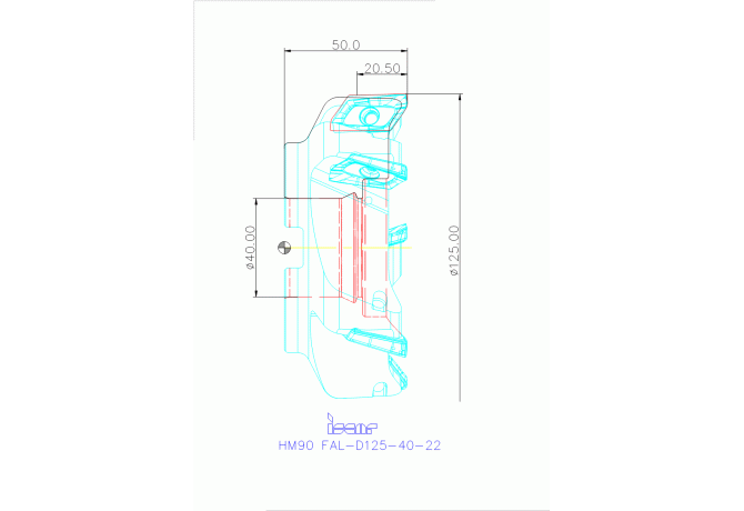 HM90 FAL-D125-40-22