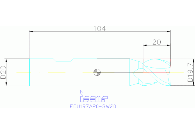 ECU197E20-3W20-104 IC900