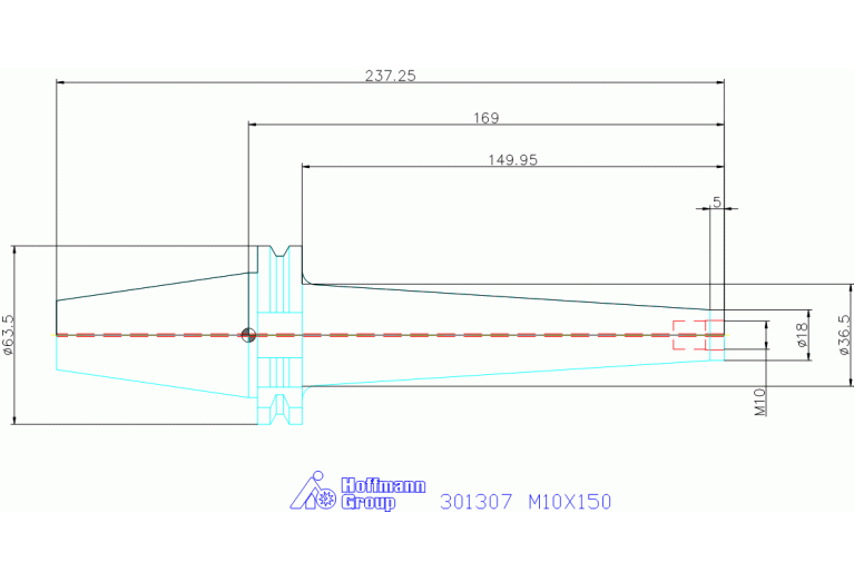 301307 M10X150