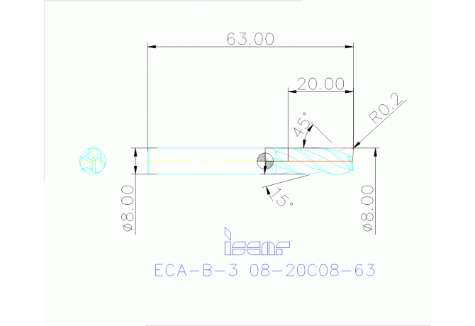 ECA-B-3 08-20C08-63 IC08