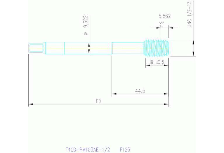 T400-PM103AE-1/2 F125