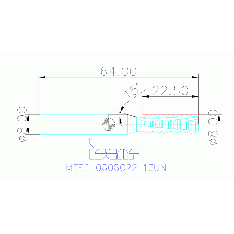 MTEC 0808C22 13UN IC908
