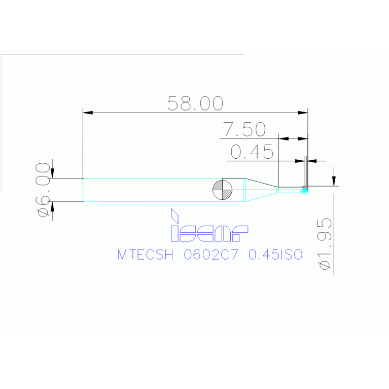 MTECSH 0602C7 0.45ISO IC903