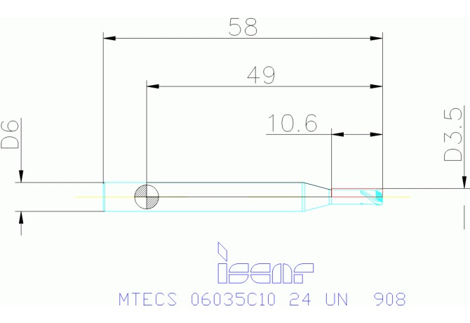MTECS 06035C10 24UN IC908