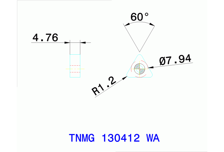 TNMG 130412 WA TT8125