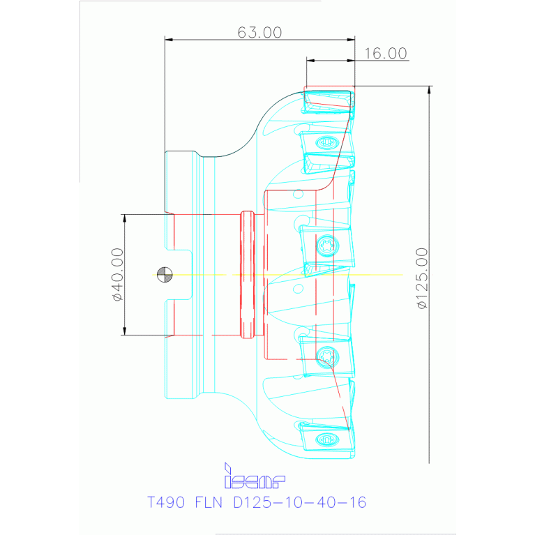 T490 FLN D125-10-40-16