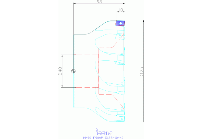 HM90 F90AP D125-10-40
