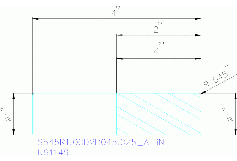 S545R1.00D2R045.0Z5 ALTIN
