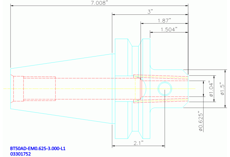 BT50AD-EM0.625-3.000-L1