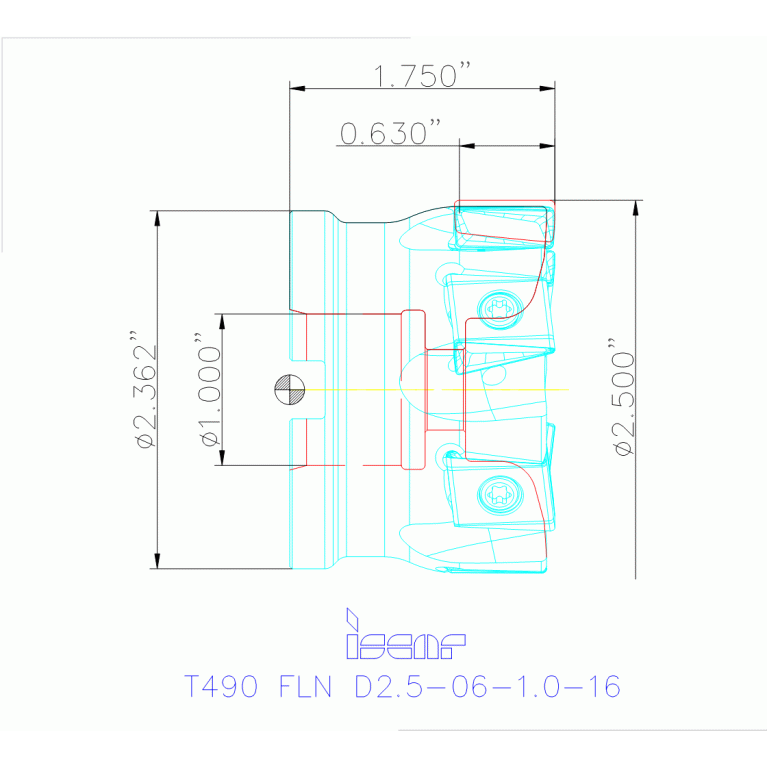 T490 FLN D2.5-06-1.0-16
