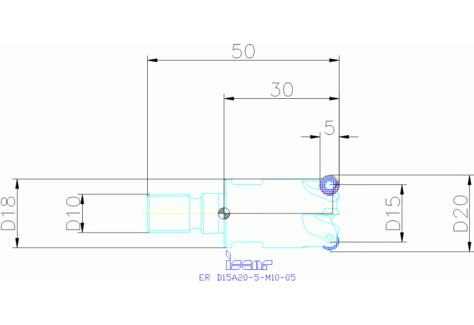 ER D15A20-5-M10-05