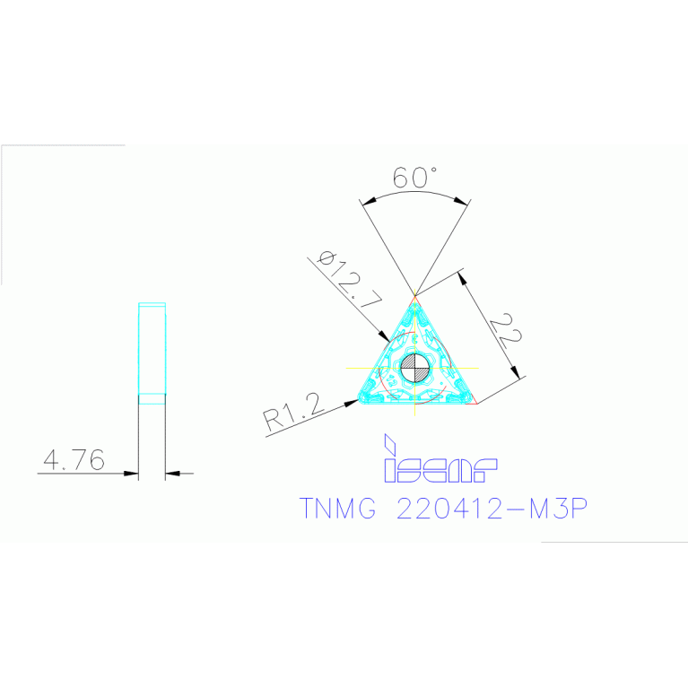 TNMG 220412-M3P IC830