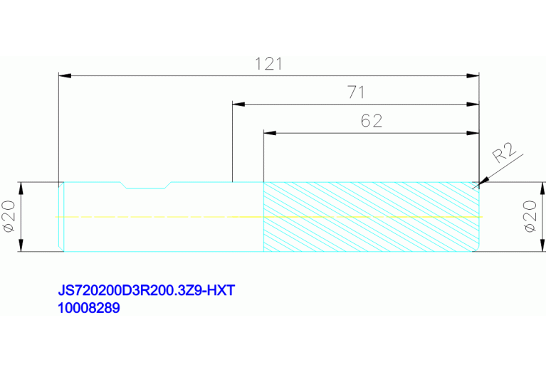 JS720200D3R200.3Z9-HXT