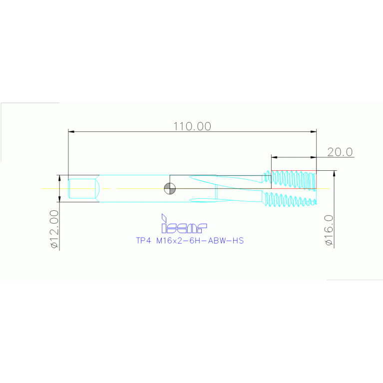 TP4 M16X2-6H-ABW-HS