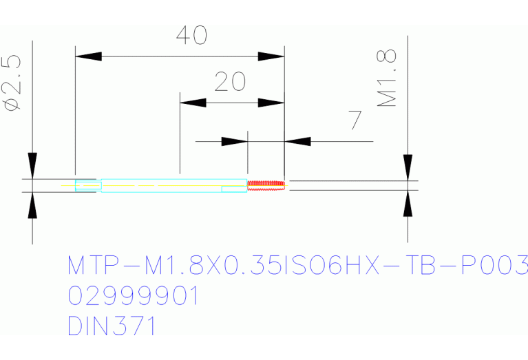 MTP-M1.8X0.35ISO6HX-TB-P003