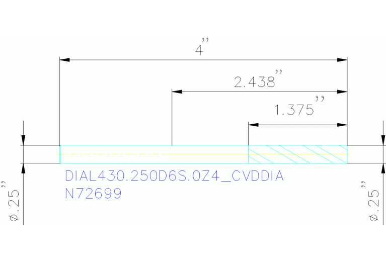 DIAL430.250D6S.0Z4 CVDDIA