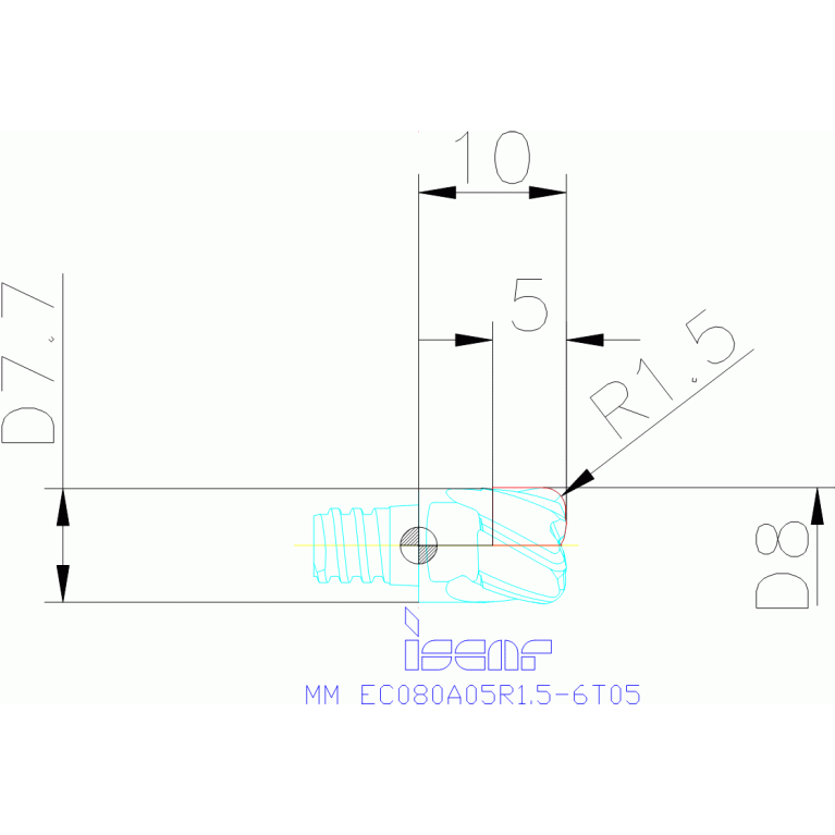 MM EC080A05R1.5-6T05 IC908