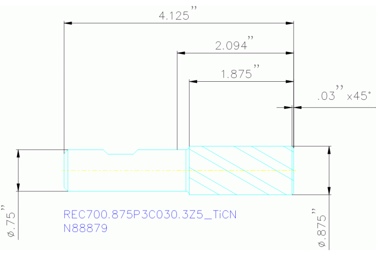 REC700.875P3C030.3Z5 TICN